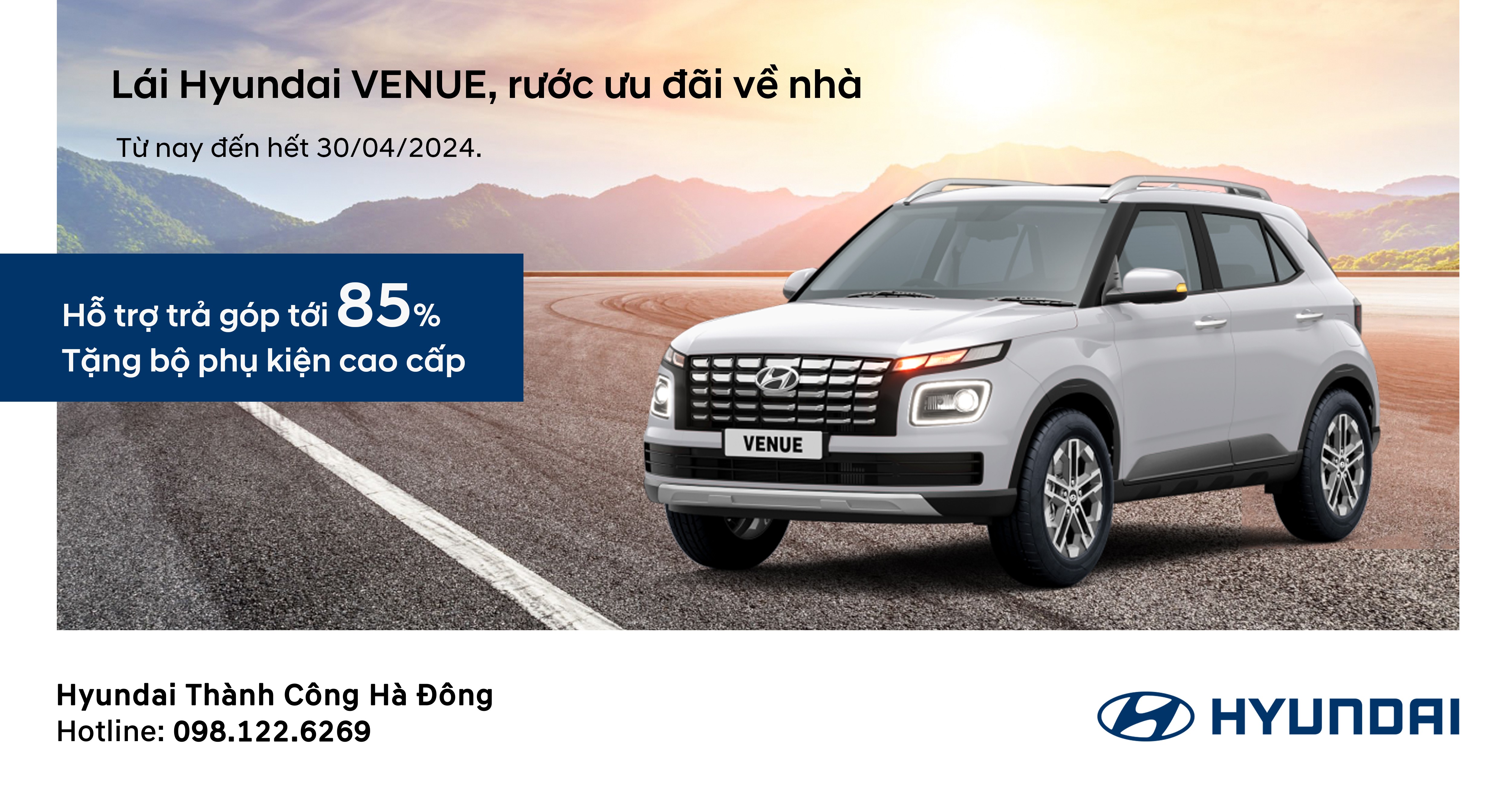 L&aacute;i Hyundai Venue, rước ưu đ&atilde;i về nh&agrave;